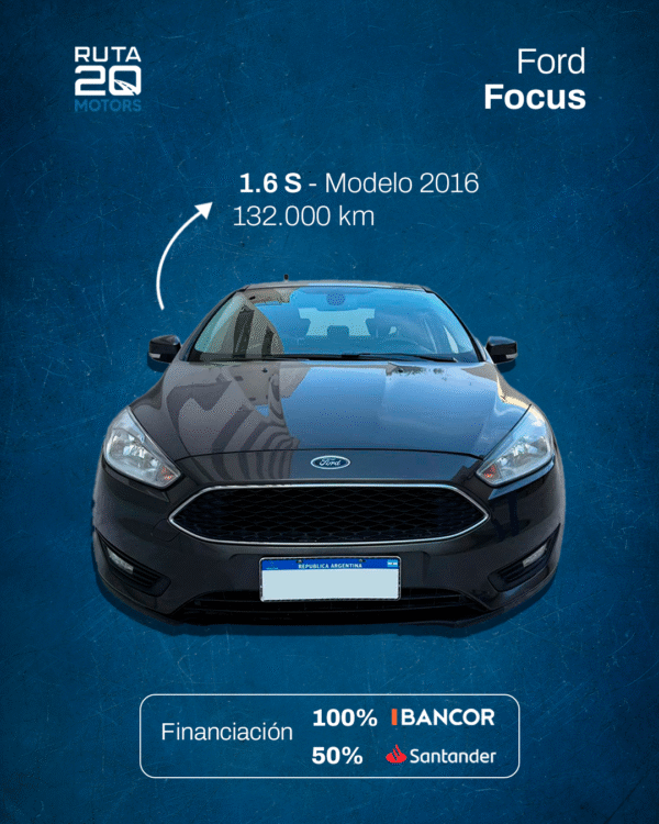 Ford Focus 1.6 S 2016