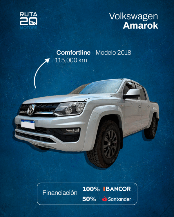 Volkswagen Amarok Comfortline 2018